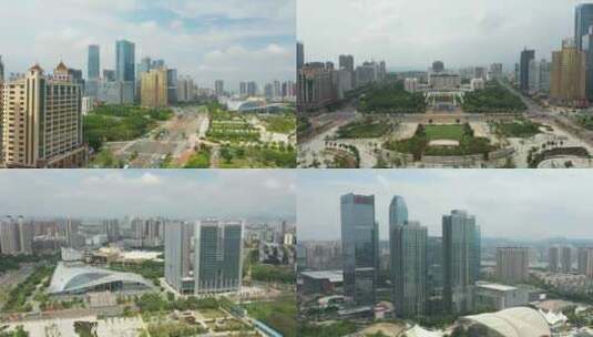 惠州城市航拍高清在线视频素材下载