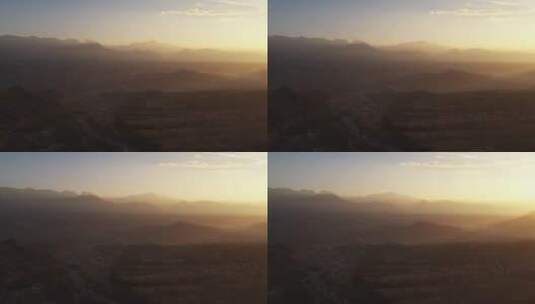 穿越西北——日照金山4k（DJI mavic 2pro）高清在线视频素材下载