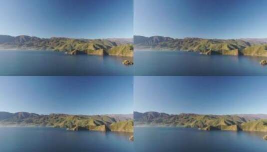云南泸沽湖环绕航拍视频实景高清在线视频素材下载