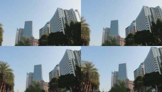 广州CBD高楼高清在线视频素材下载