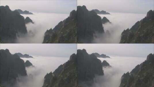 山川雨雾缭绕高清在线视频素材下载