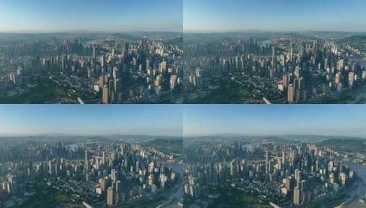 4K重庆城市高空航拍高清在线视频素材下载