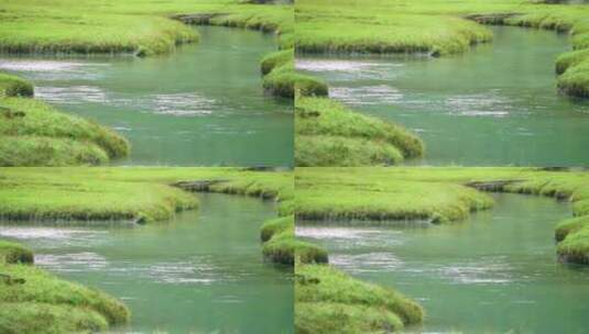 草原湖泊自然溪流高清在线视频素材下载