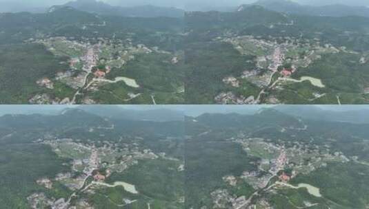 航拍福州寿山村风光寿山石原产地高清在线视频素材下载
