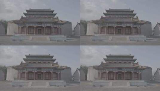 北京古建筑演武厅空镜高清在线视频素材下载