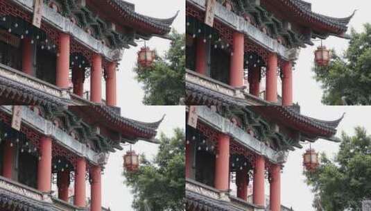 深圳沙井万景楼-古建筑高清在线视频素材下载