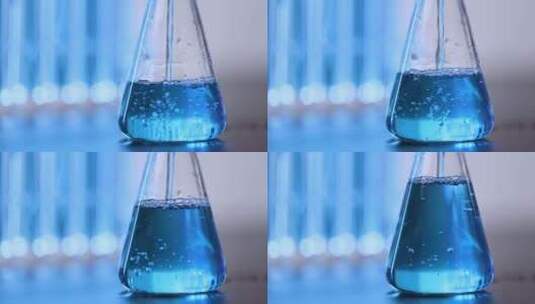 实验室液体倒落研究医疗生物基因研发高清在线视频素材下载