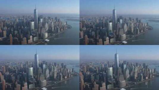 航拍纽约高清在线视频素材下载