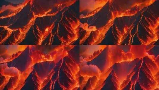 火焰山3高清在线视频素材下载