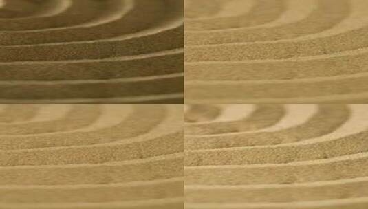 沙子沟壑光影流动高清在线视频素材下载