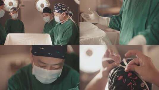医生手术手术准备高清在线视频素材下载