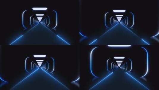 元宇宙隧道（ae模板）未来 通向未来科技高清AE视频素材下载