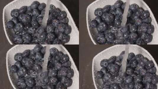 洗蓝莓30高清在线视频素材下载