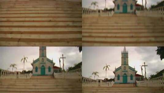 亚马逊地区的一个小教堂高清在线视频素材下载