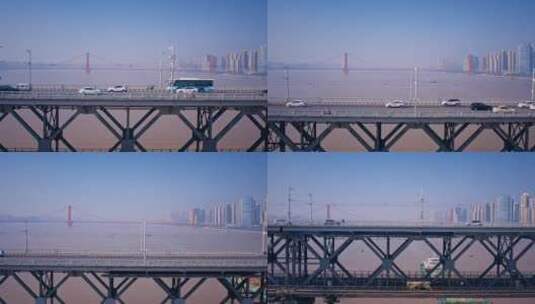 武汉城市航拍视频高清在线视频素材下载