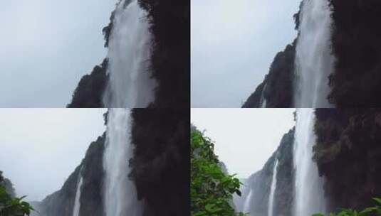 马岭河瀑布高清在线视频素材下载