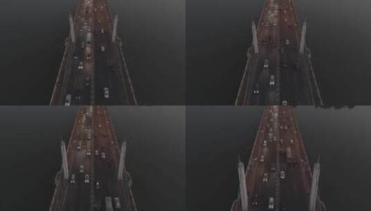 无锡蠡湖大桥4K航拍原视频高清在线视频素材下载