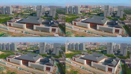 陕西省图书馆高清在线视频素材下载