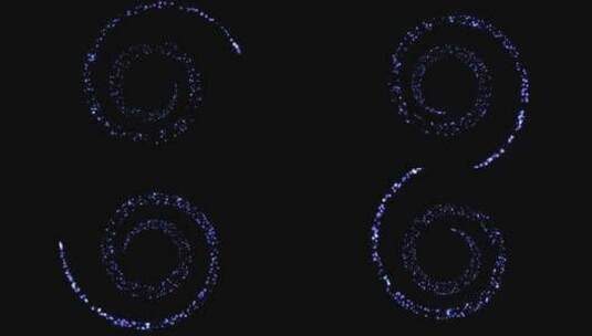 螺旋粒子光斑 2高清在线视频素材下载