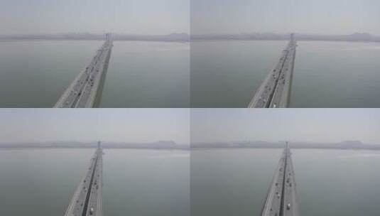 杭州下沙江东大桥高清在线视频素材下载