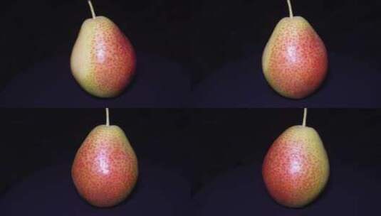智利彩啤梨进口水果梨子高清在线视频素材下载