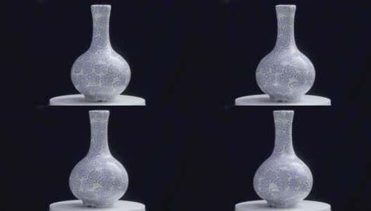 瓷器花瓶高清在线视频素材下载