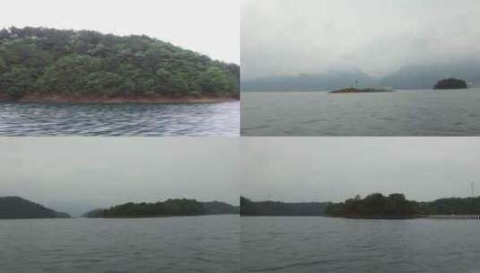 千岛湖景观高清在线视频素材下载