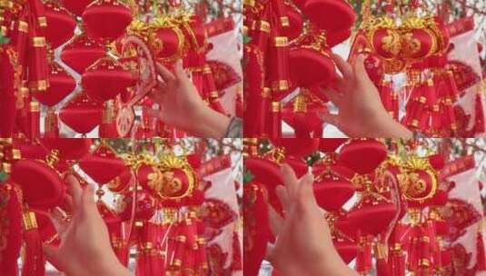 春节过年节日氛围，年味视频素材高清在线视频素材下载