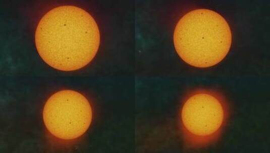宇宙 行星 太阳 恒星高清在线视频素材下载
