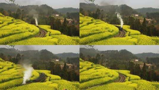 自然风景 大美山川 唯美治愈 高山流水高清在线视频素材下载