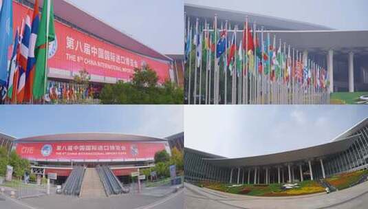 2025年第八届进博会高清在线视频素材下载