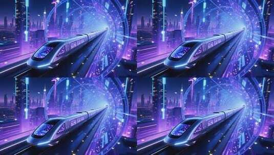 地铁时空隧道穿梭4K高清在线视频素材下载