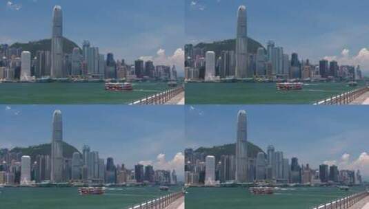 香港的摩天大楼高清在线视频素材下载