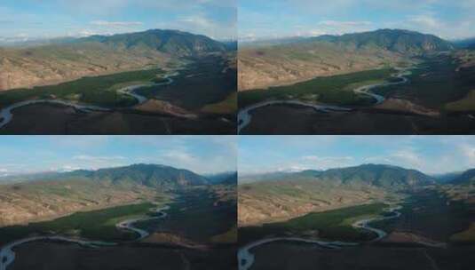 新疆喀拉峻草原高清在线视频素材下载