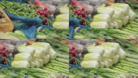 老北京冬储大白菜高清在线视频素材下载