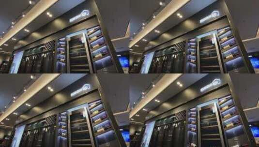 海尔三翼鸟品牌冰箱，卡萨帝家电高清在线视频素材下载