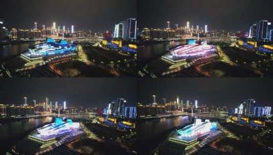 4K重庆江北城市空镜实拍画面12高清在线视频素材下载