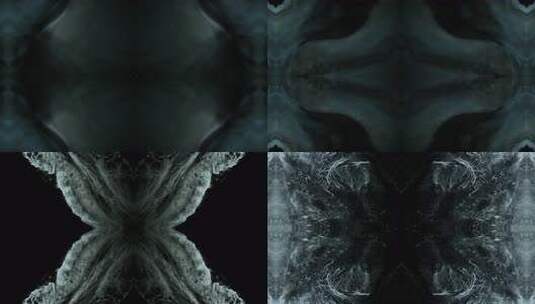 095 4K迷幻暗黑抽象液体泡沫背景高清在线视频素材下载