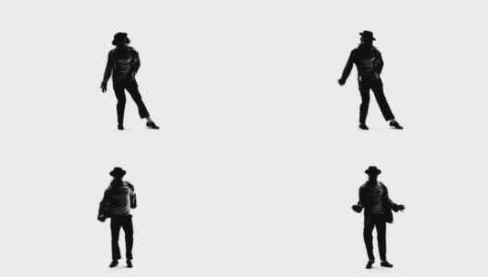 迈克尔杰克逊的舞蹈高清在线视频素材下载