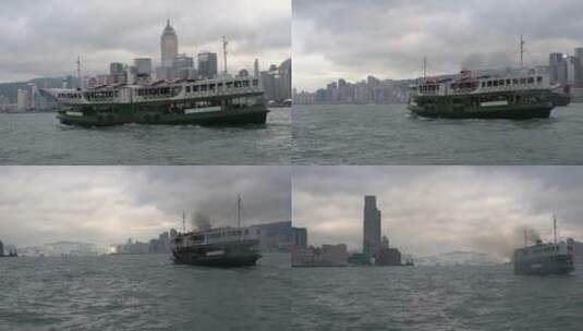香港轮渡高清在线视频素材下载