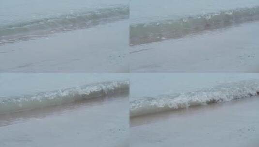 海浪 浪花 沙滩高清在线视频素材下载