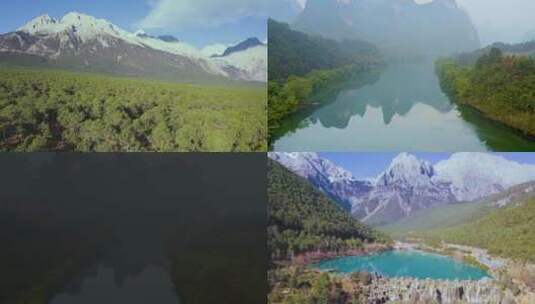 大美西藏 青藏高原 自然风光高清在线视频素材下载