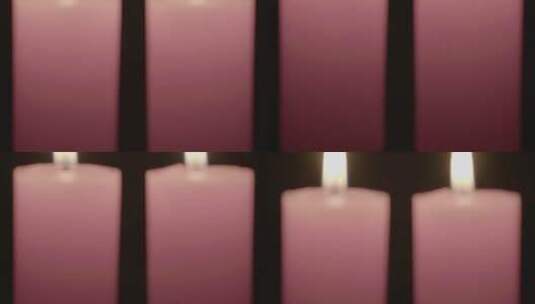 红蜡烛喜庆红蜡烛LOG高清在线视频素材下载