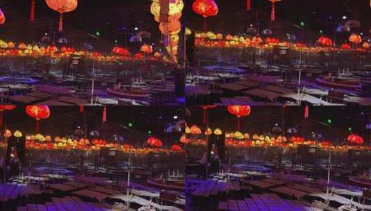上海豫梦魔都四百年微缩建筑豫园4K实拍高清在线视频素材下载