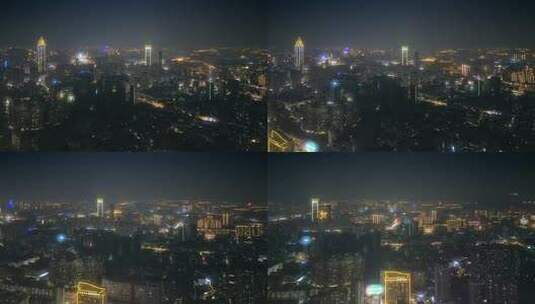 浙江省温州市城市夜景高清在线视频素材下载
