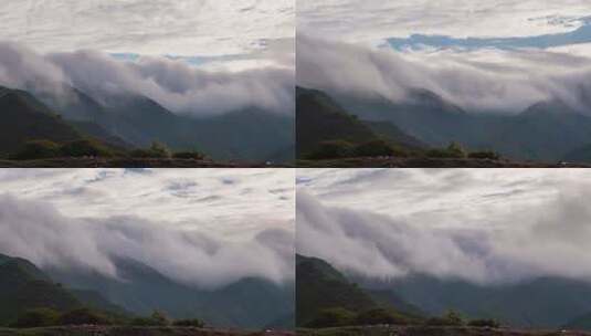 云雾延时摄影4k高清在线视频素材下载