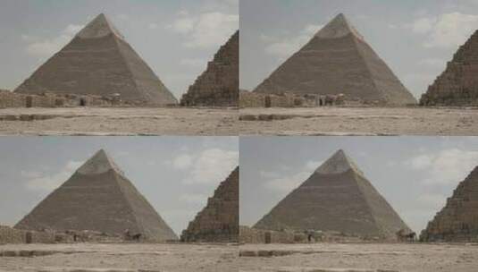 世界七大奇迹埃及金字塔高清在线视频素材下载