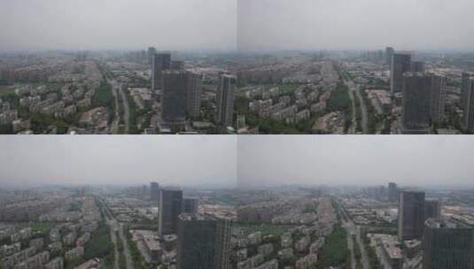 江苏南京城市风光航拍高清在线视频素材下载