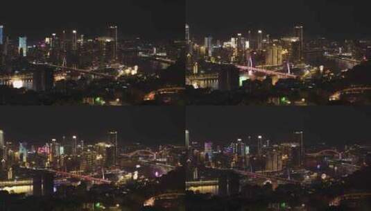 重庆夜景延迟高清在线视频素材下载