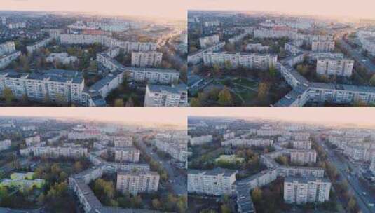 卢茨克城是世界上最长的房子高清在线视频素材下载